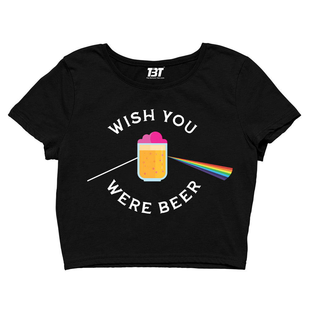 Wish You Were Beer Pink Floyd Crop Top The Banyan Tee TBT sports mens india full meesho women boys flipkart