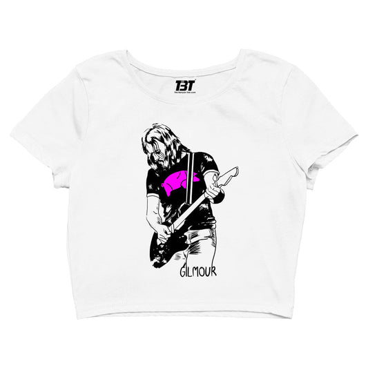 Pink Floyd Crop Top - David Gilmour Crop Top The Banyan Tee TBT sports mens india full meesho women boys flipkart