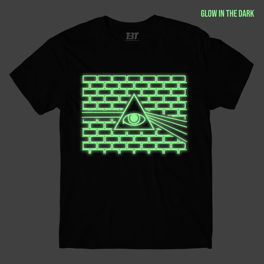 Glow In The Dark Pink Floyd T-shirt by The Banyan Tee