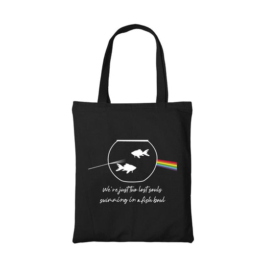 pink floyd wish you were here fan art tote bag hand printed cotton women men unisex