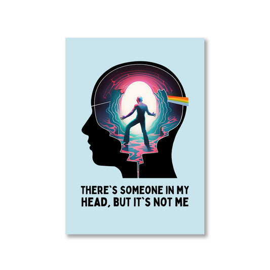 Pink Floyd Poster - Brain Damage Posters The Banyan Tee TBT