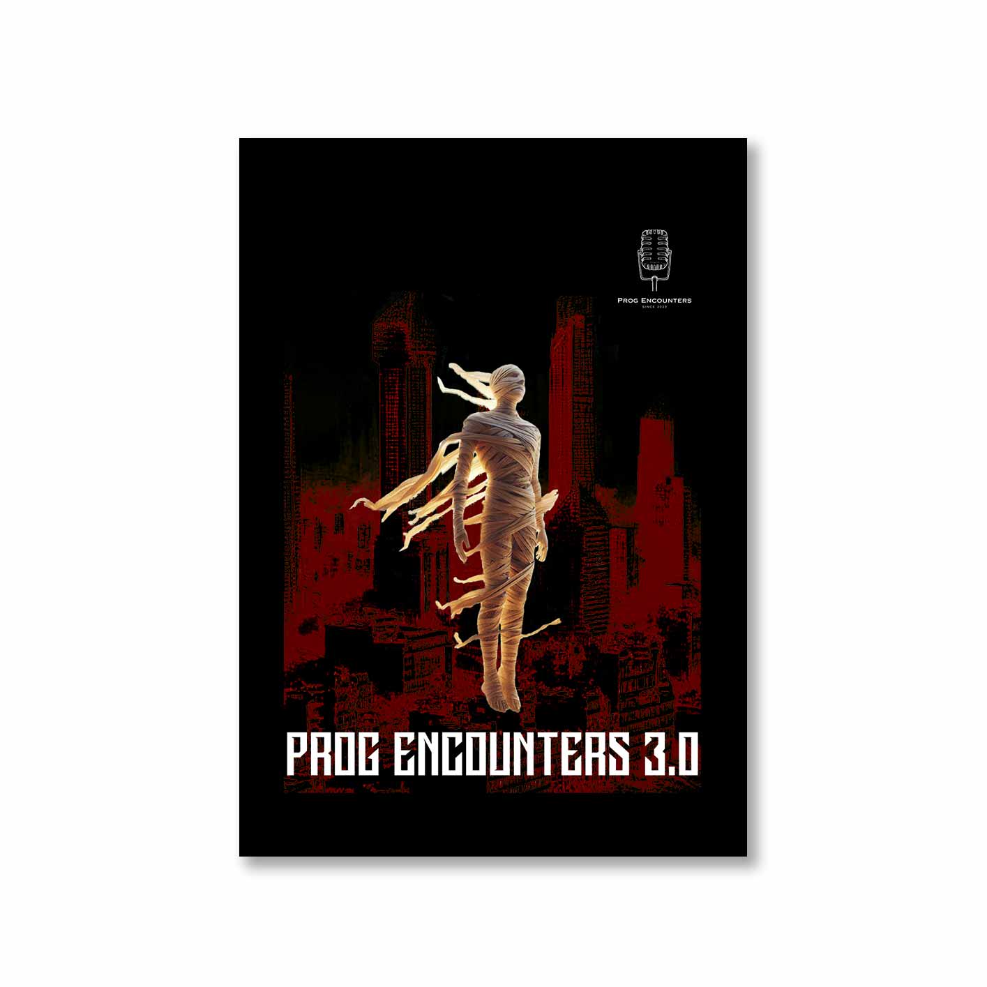 prog encounters 3.0 poster wall art buy online india the banyan tee tbt a4