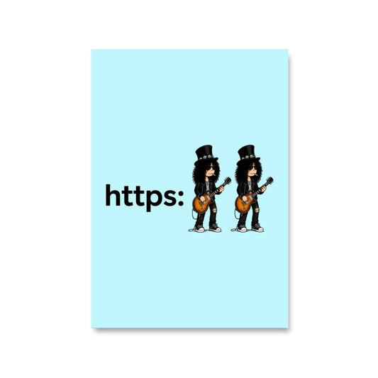 guns n' roses forward slash poster wall art buy online india the banyan tee tbt 8 x 10 