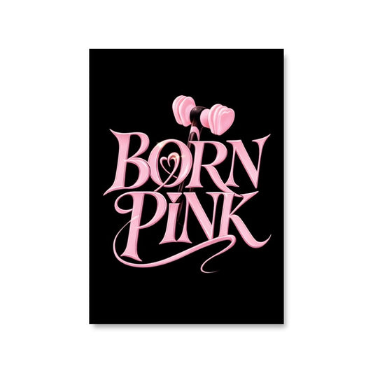 black pink born pink poster wall art buy online india the banyan tee tbt 8 x 10 