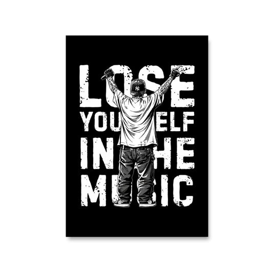 eminem lose yourself in the music poster wall art buy online india the banyan tee tbt 8 x 10 