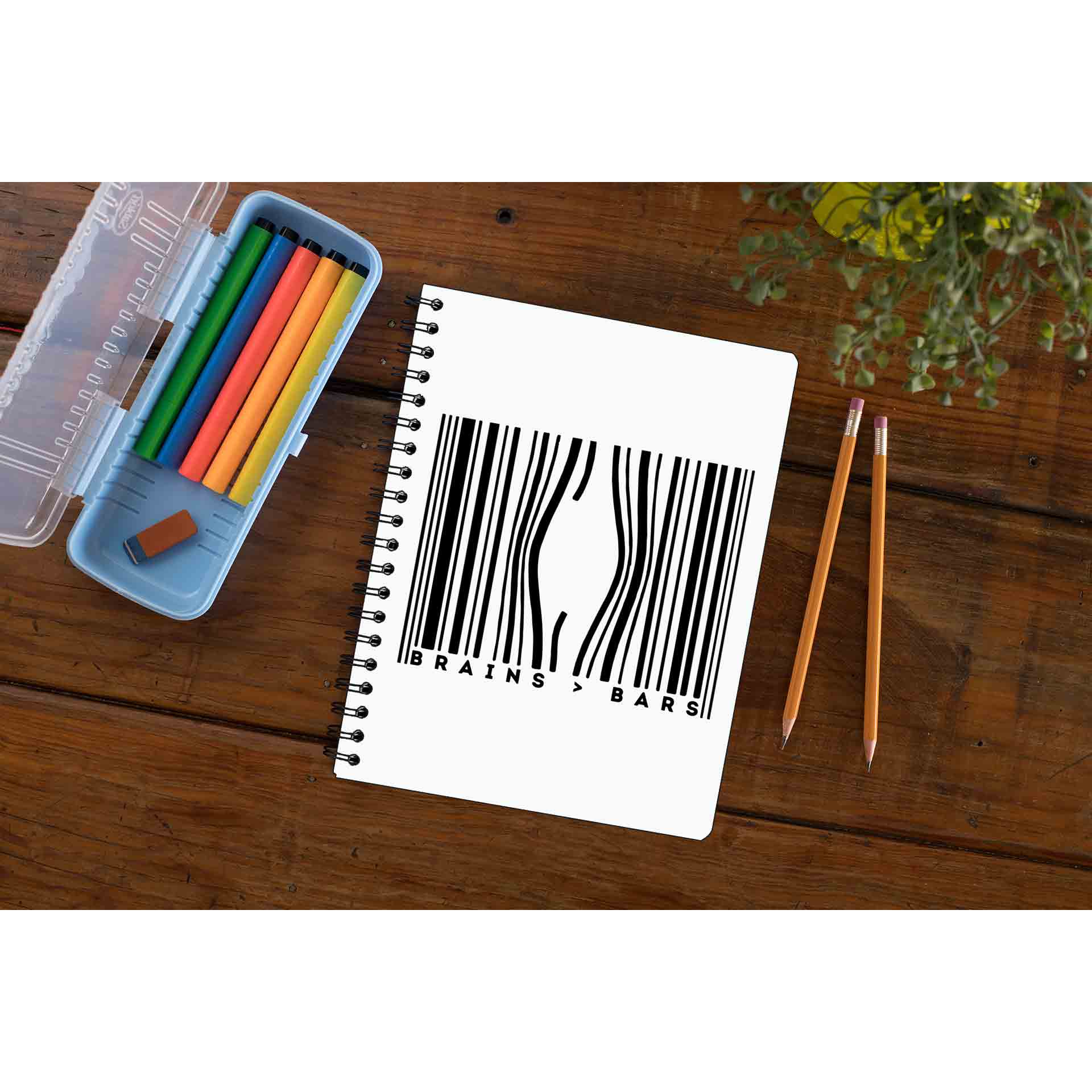 prison break brains above bars notebook notepad diary buy online india the banyan tee tbt unruled