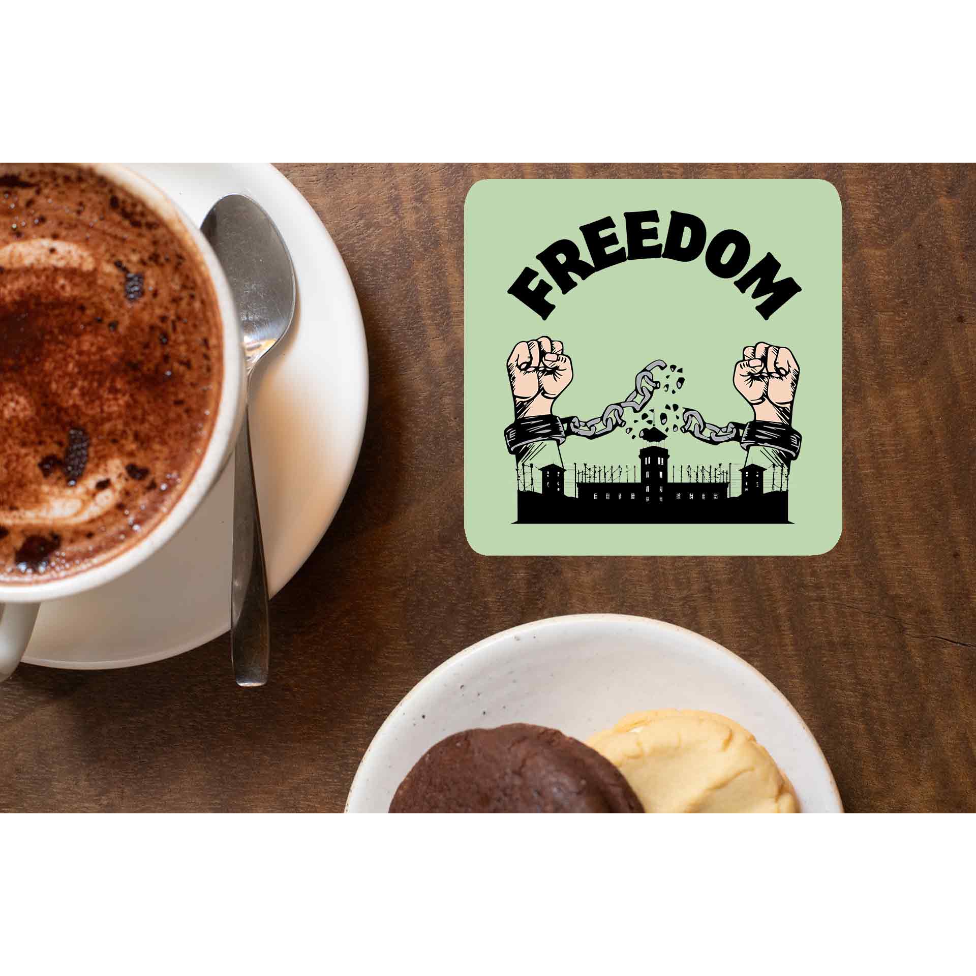 prison break freedom coasters wooden table cups indian tv & movies buy online india the banyan tee tbt men women girls boys unisex  