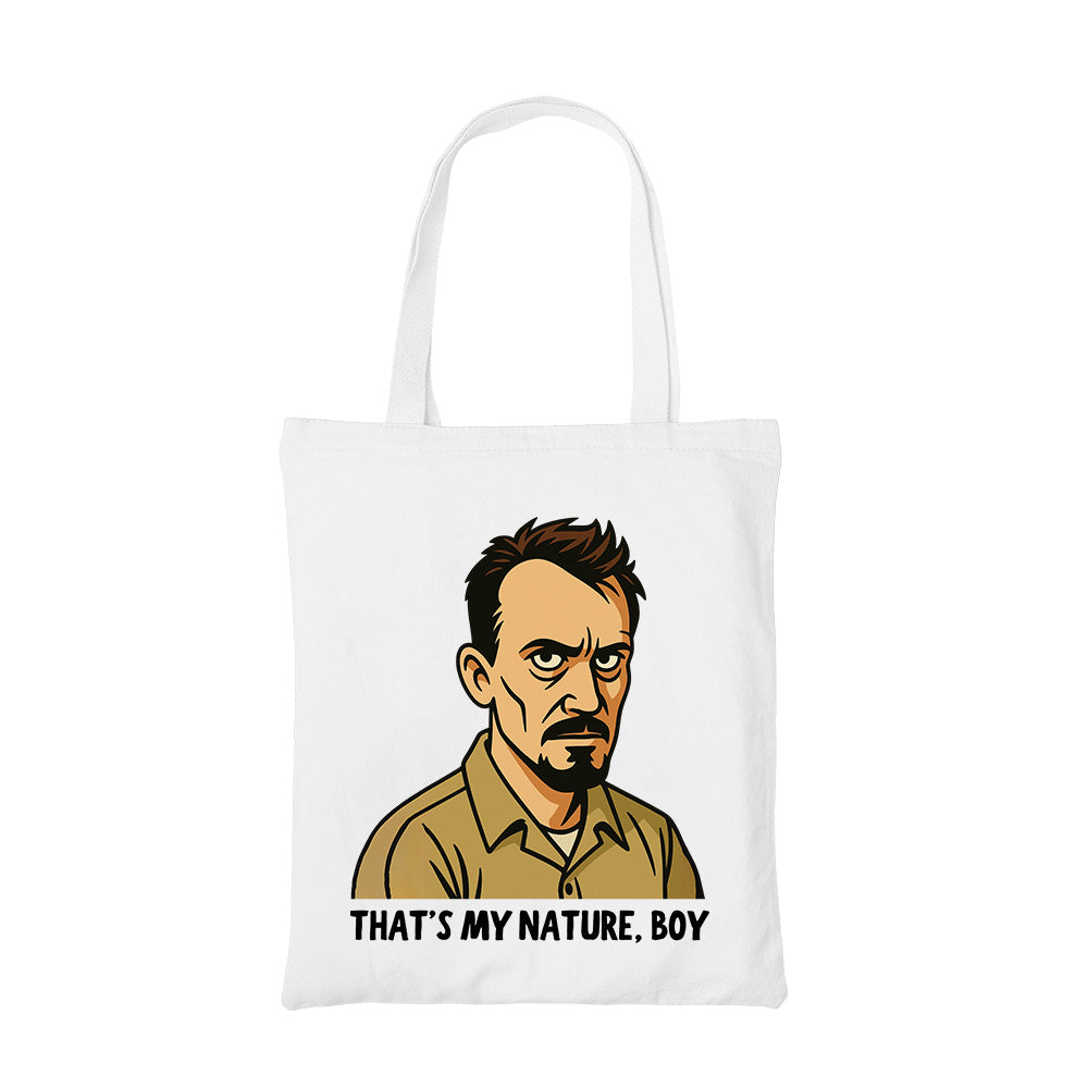 prison break that's my nature tote bag cotton printed tv & movies buy online india the banyan tee tbt men women girls boys unisex  