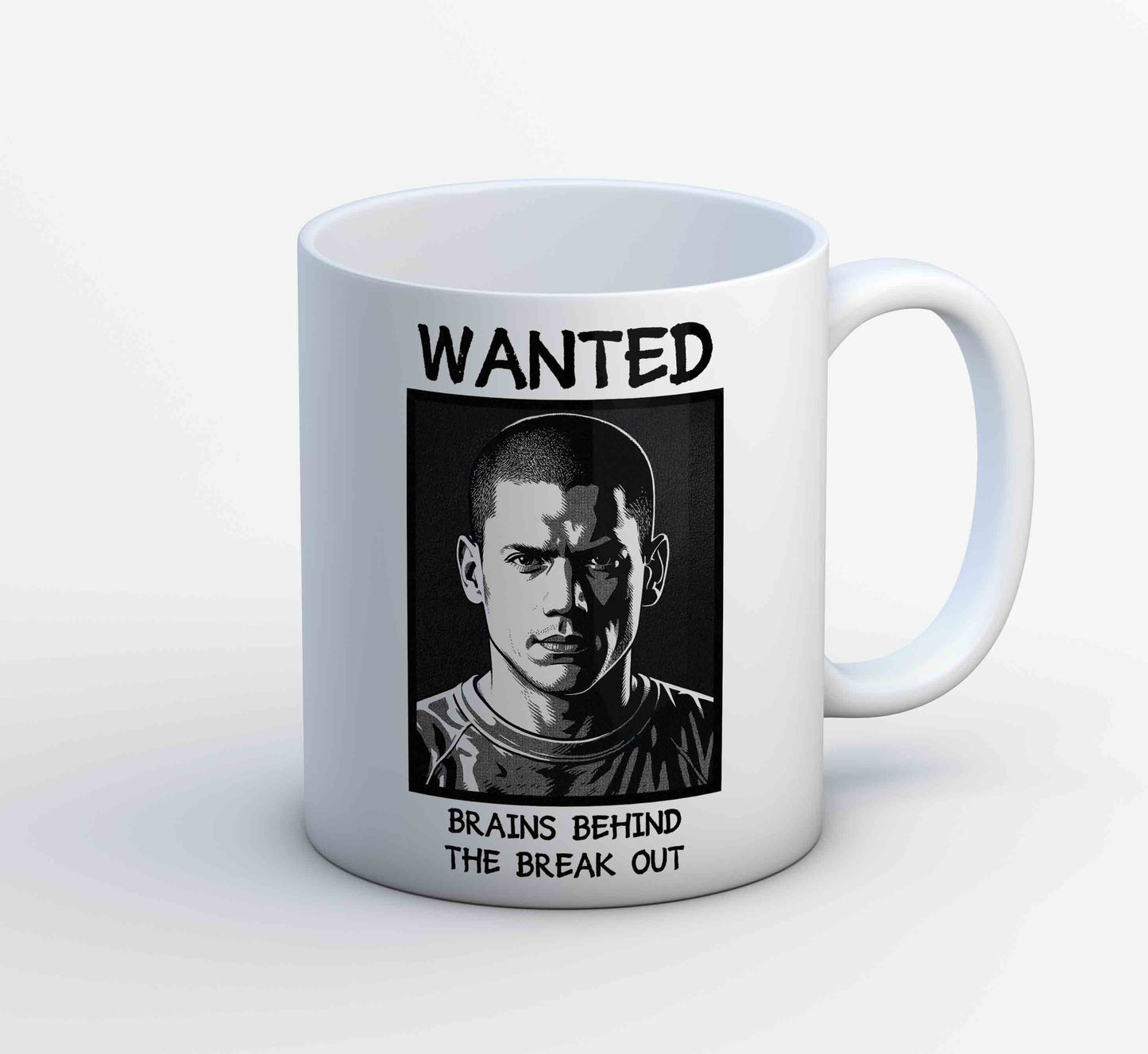 prison break brains behind the breakout mug coffee ceramic tv & movies buy online india the banyan tee tbt men women girls boys unisex  