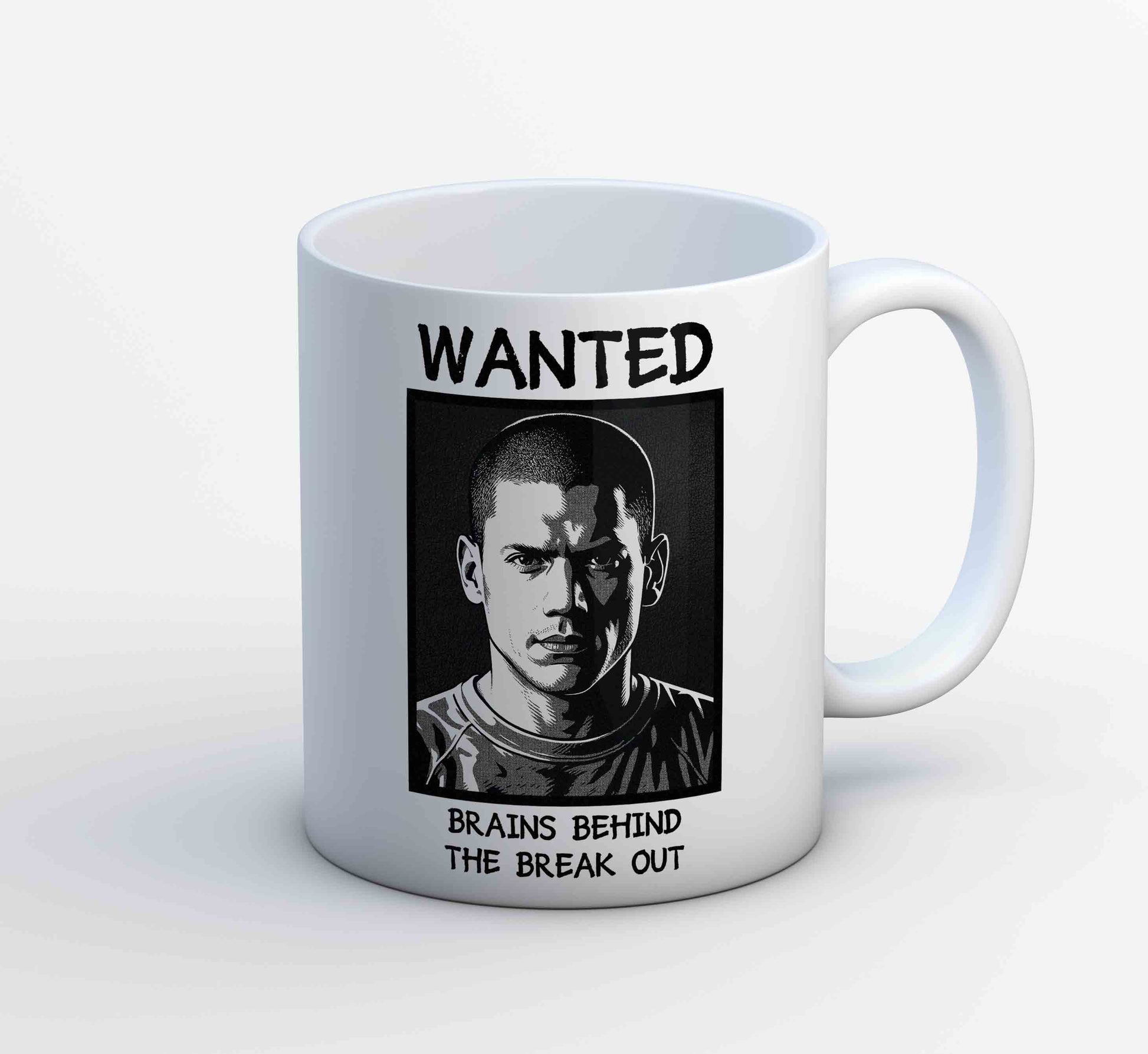 prison break brains behind the breakout mug coffee ceramic tv & movies buy online india the banyan tee tbt men women girls boys unisex  