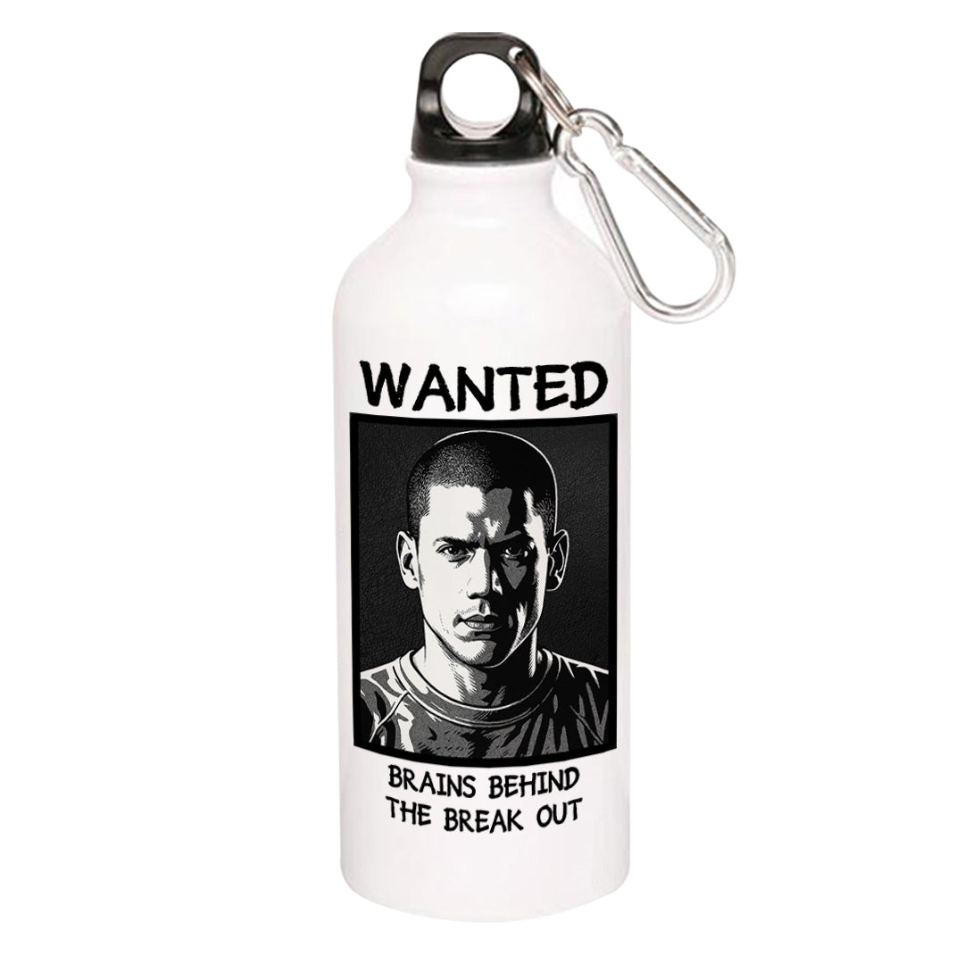 prison break brains behind the breakout sipper steel water bottle flask gym shaker tv & movies buy online india the banyan tee tbt men women girls boys unisex  