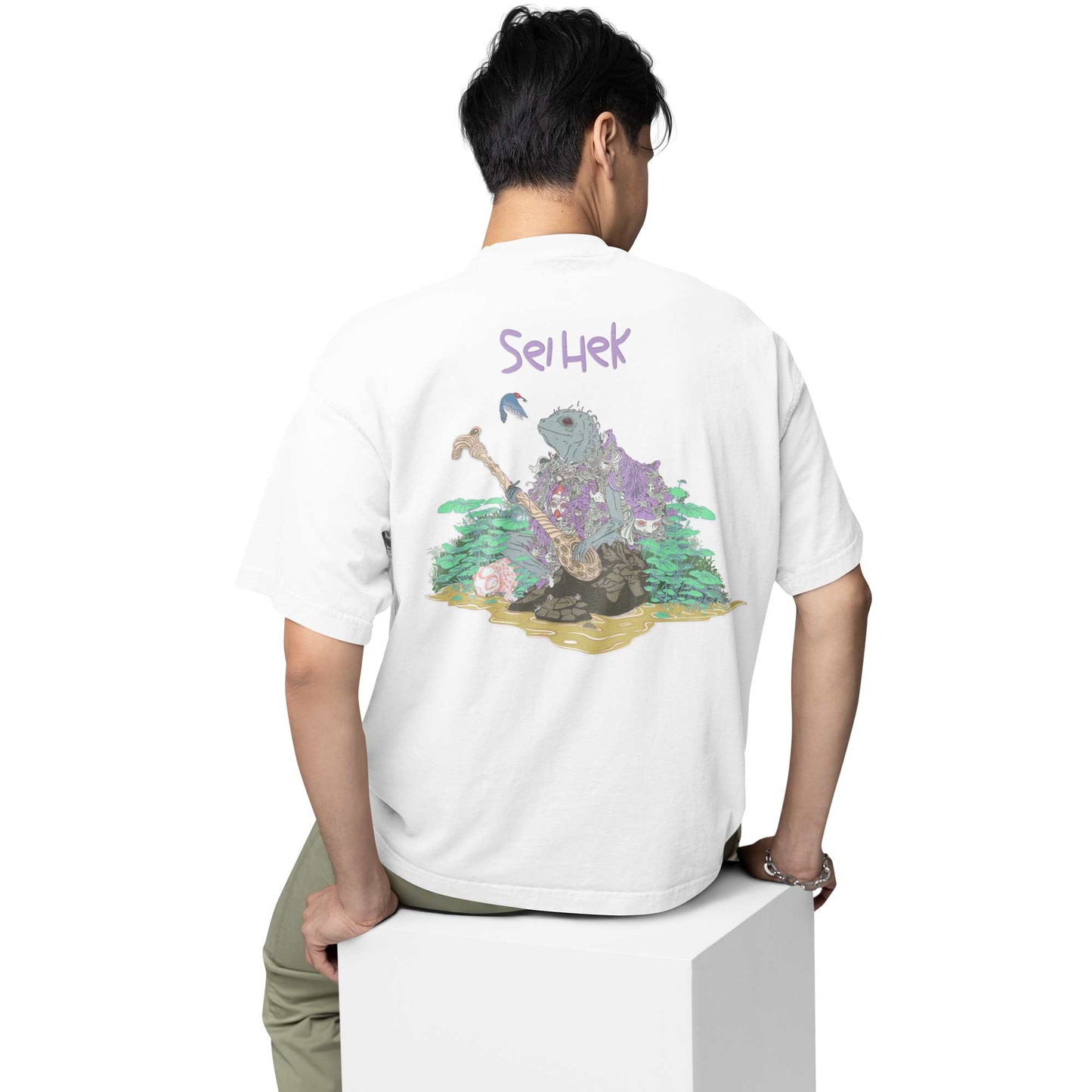 Sei Hek Oversized T shirt - Artwork