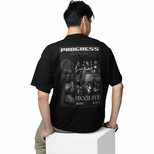 Progress Report Oversized T shirt