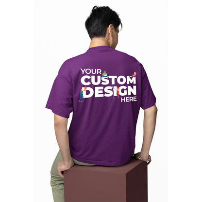 Custom Oversized T shirt (Single Side Printing In Front Or Back)