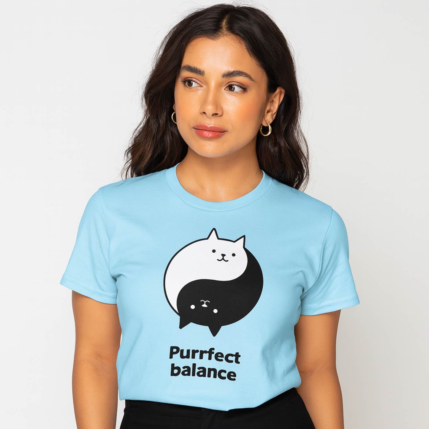 T shirt - Purrfect Balance