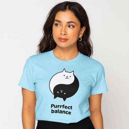 T shirt - Purrfect Balance
