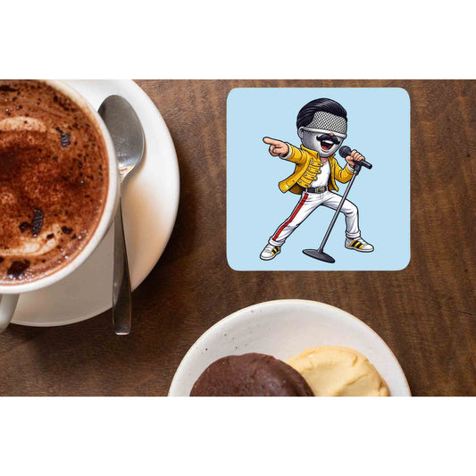 queen mic mercury coasters wooden table cups indian music band buy online india the banyan tee tbt men women girls boys unisex  
