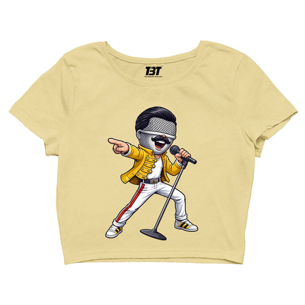 queen mic mercury crop top music band buy online india the banyan tee tbt men women girls boys unisex s 