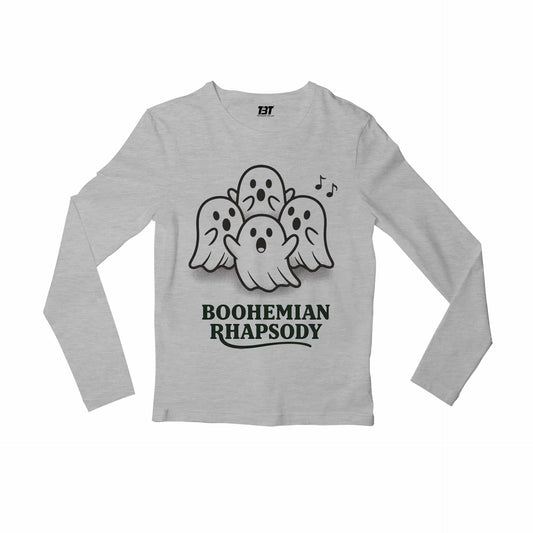 queen boohemian rhapsody full sleeves long sleeves music band buy online india the banyan tee tbt men women girls boys unisex gray 