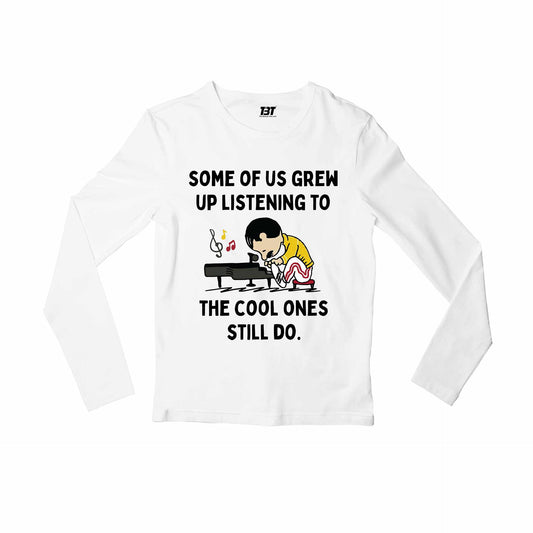 queen cool ones still do full sleeves long sleeves music band buy online india the banyan tee tbt men women girls boys unisex white 