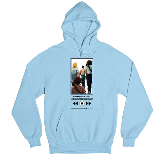 queen live forever hoodie hooded sweatshirt winterwear music band buy online india the banyan tee tbt men women girls boys unisex Sky Blue