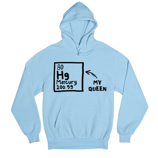 queen my queen hoodie hooded sweatshirt winterwear music band buy online india the banyan tee tbt men women girls boys unisex baby blue 