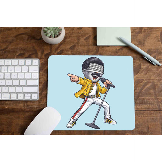 queen mic mercury mousepad logitech large anime music band buy online india the banyan tee tbt men women girls boys unisex  