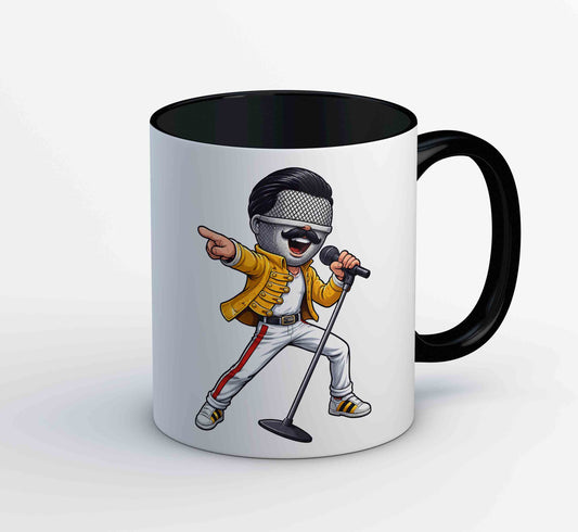 queen mic mercury mug coffee ceramic music band buy online india the banyan tee tbt men women girls boys unisex  