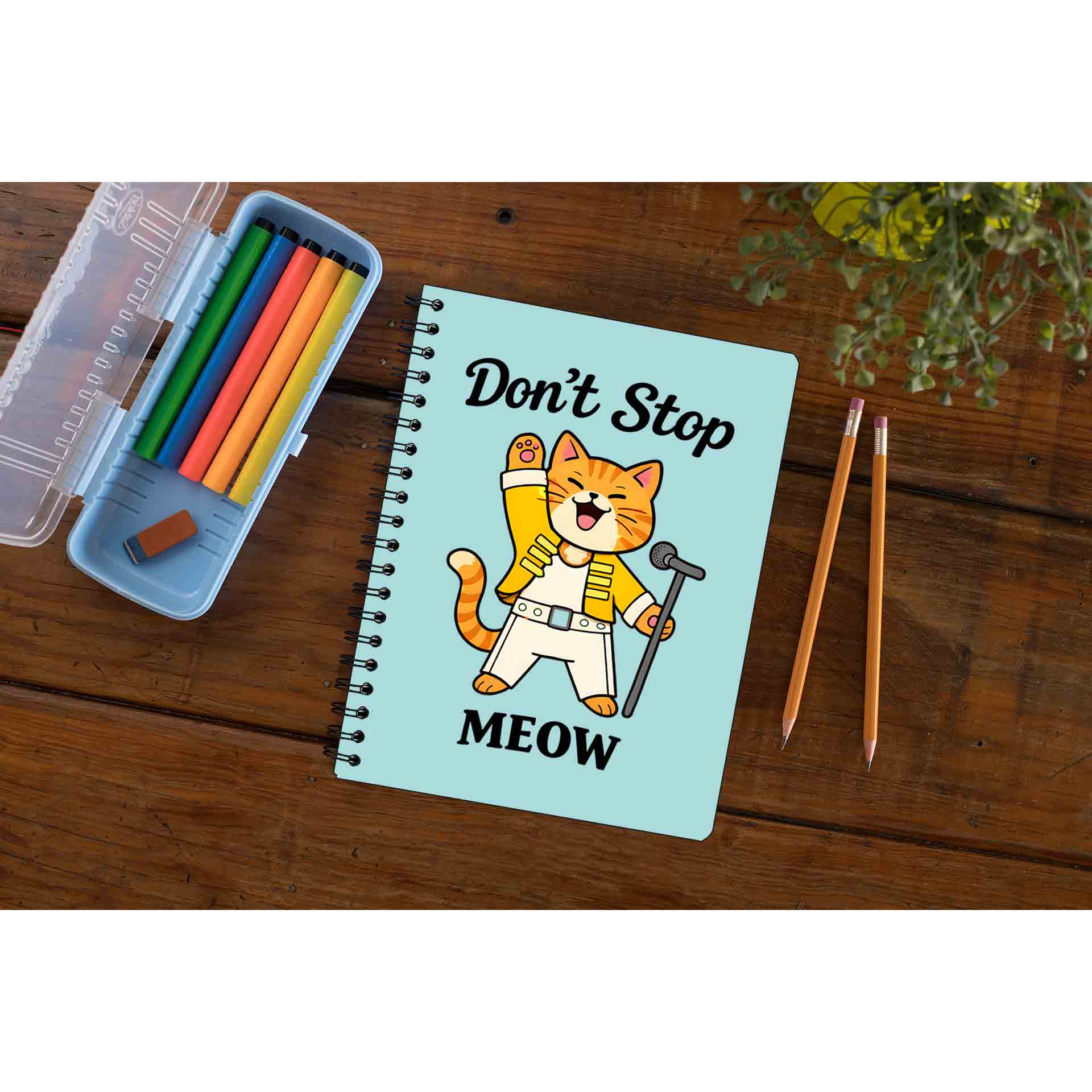 queen don't stop meow notebook notepad diary buy online india the banyan tee tbt unruled 