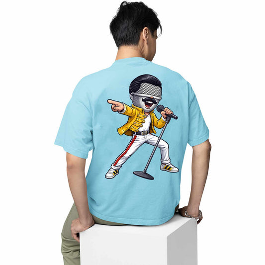 queen mic mercury oversized t shirt 