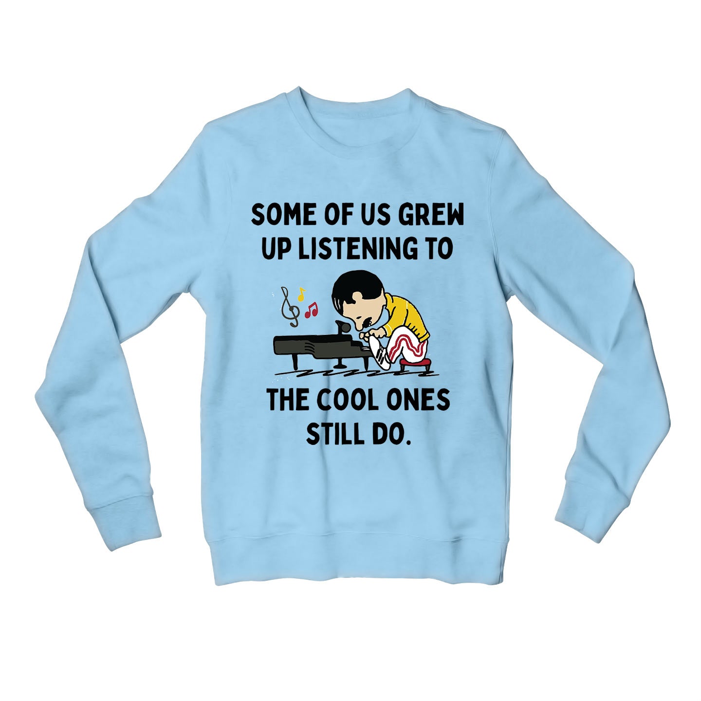 queen cool ones still do sweatshirt upper winterwear music band buy online india the banyan tee tbt men women girls boys unisex baby blue 