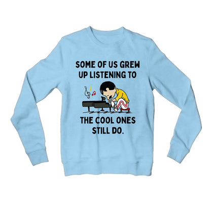 queen cool ones still do sweatshirt upper winterwear music band buy online india the banyan tee tbt men women girls boys unisex baby blue 