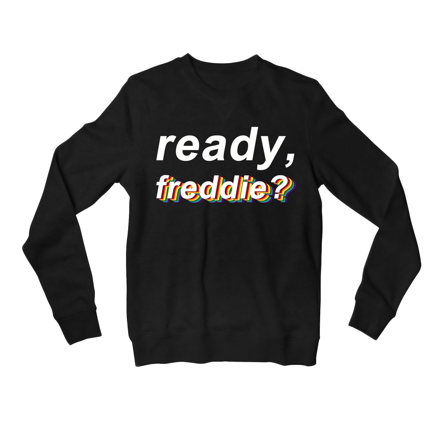 queen ready freddie sweatshirt upper winterwear music band buy online india the banyan tee tbt men women girls boys unisex black