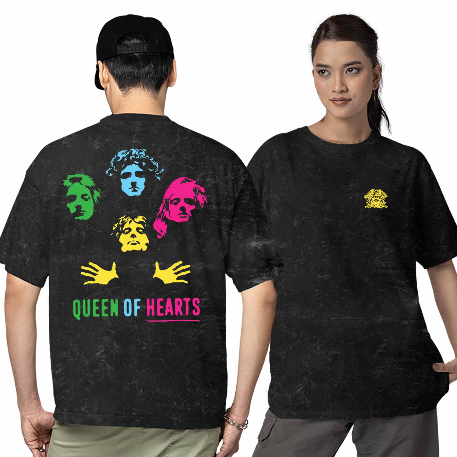 queen oversized t shirt - queen of hearts music t-shirt black buy online india the banyan tee tbt men women girls boys unisex