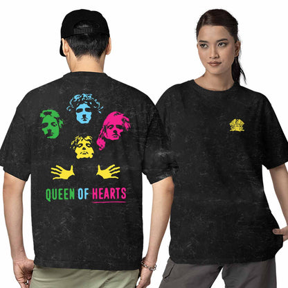 queen oversized t shirt - queen of hearts music t-shirt black buy online india the banyan tee tbt men women girls boys unisex