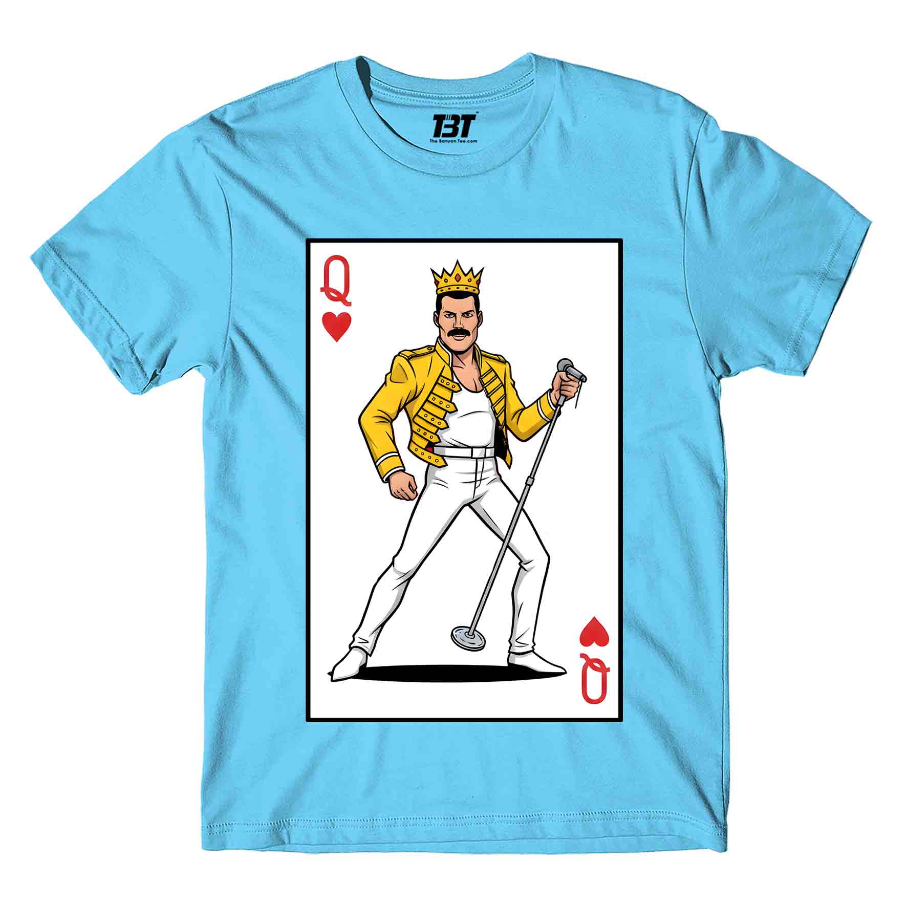 queen the queen of hearts t-shirt music band buy online india the banyan tee tbt men women girls boys unisex turquoise 