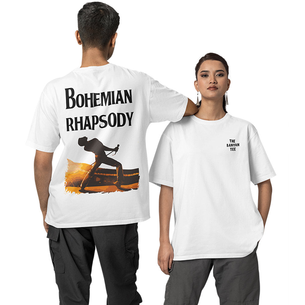 Queen Oversized T shirt - Bohemian Rhapsody
