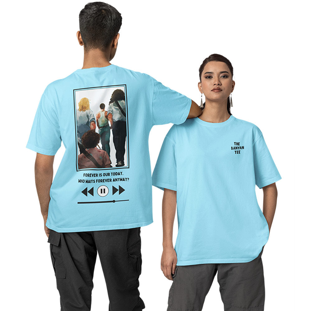 Queen Oversized T shirt - Live Forever