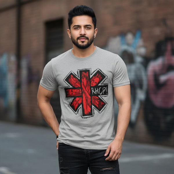 Red Hot Chili Peppers T shirt - Red Hot Art 100% Cotton | Soft