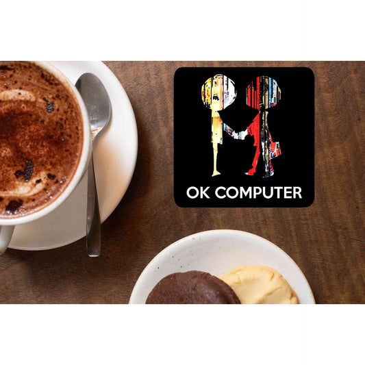 radiohead ok computer coasters wooden table cups indian music band buy online india the banyan tee tbt men women girls boys unisex