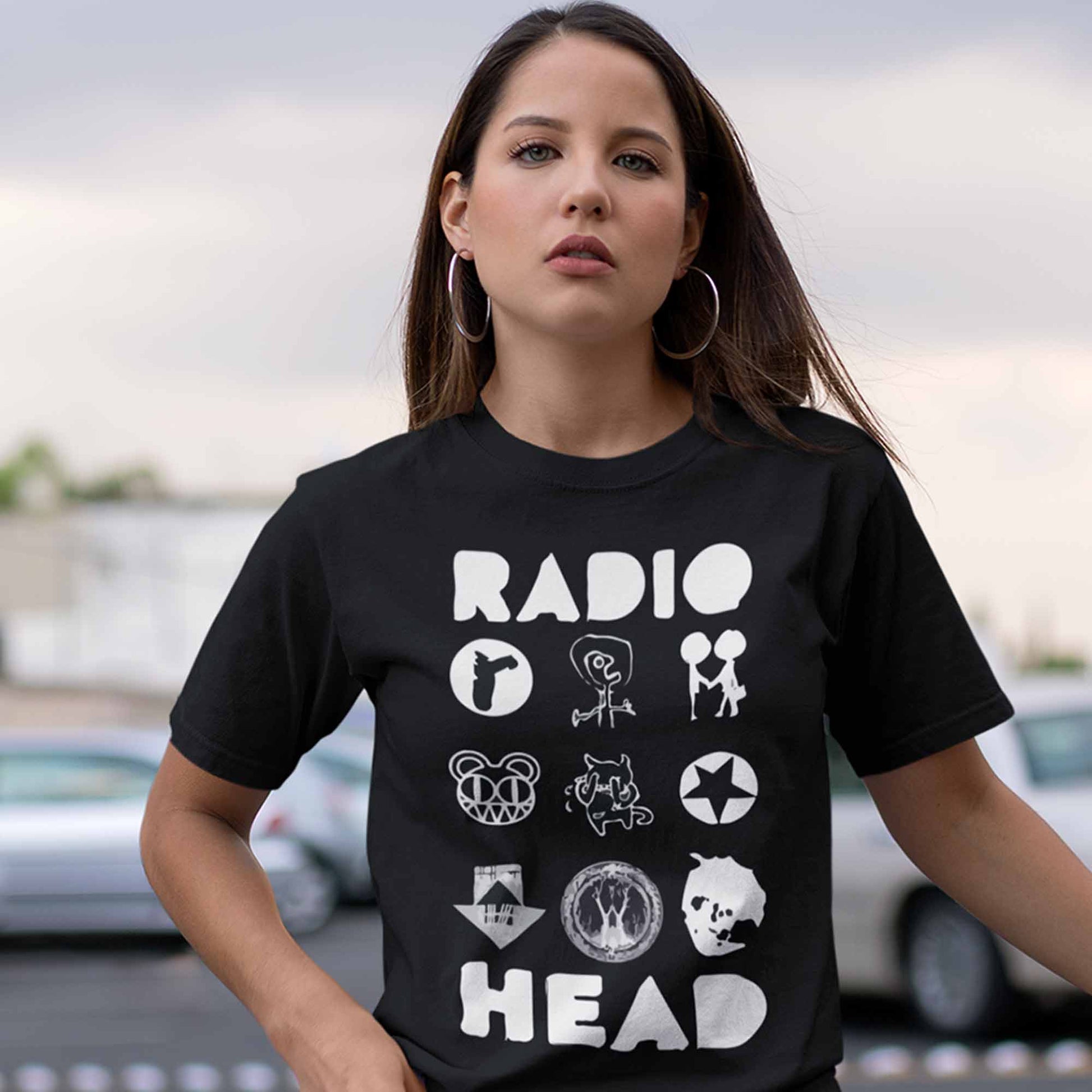 radiohead album arts t-shirt music band buy online india the banyan tee tbt men women girls boys unisex black