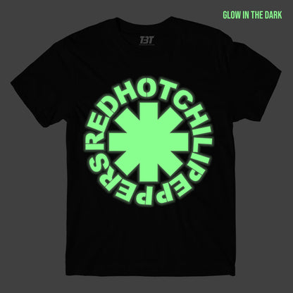 Glow In The Dark Red Hot Chili Peppers T-shirt by The Banyan Tee