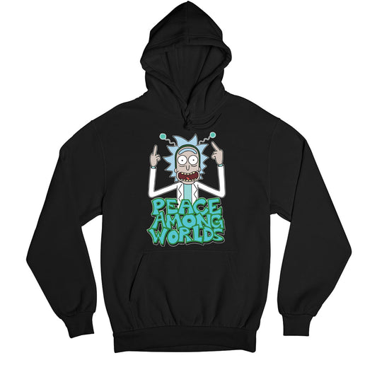 Rick and Morty Hoodie - On Sale - M (Chest size 42 IN)
