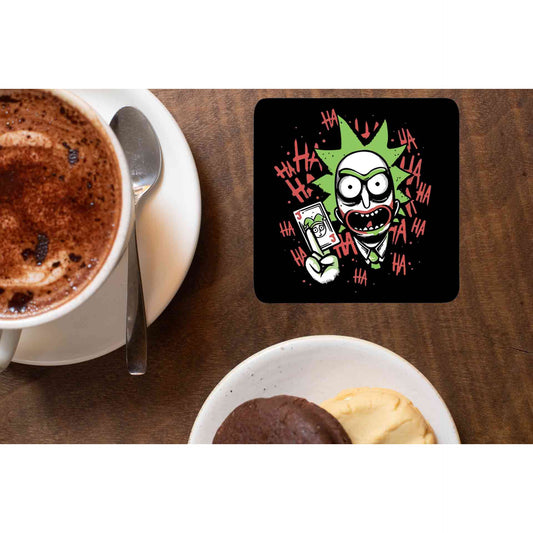 rick and morty joker coasters wooden table cups indian buy online india the banyan tee tbt men women girls boys unisex  rick and morty online summer beth mr meeseeks jerry quote vector art clothing accessories merchandise