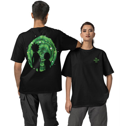 Rick and Morty Oversized T shirt - Portal