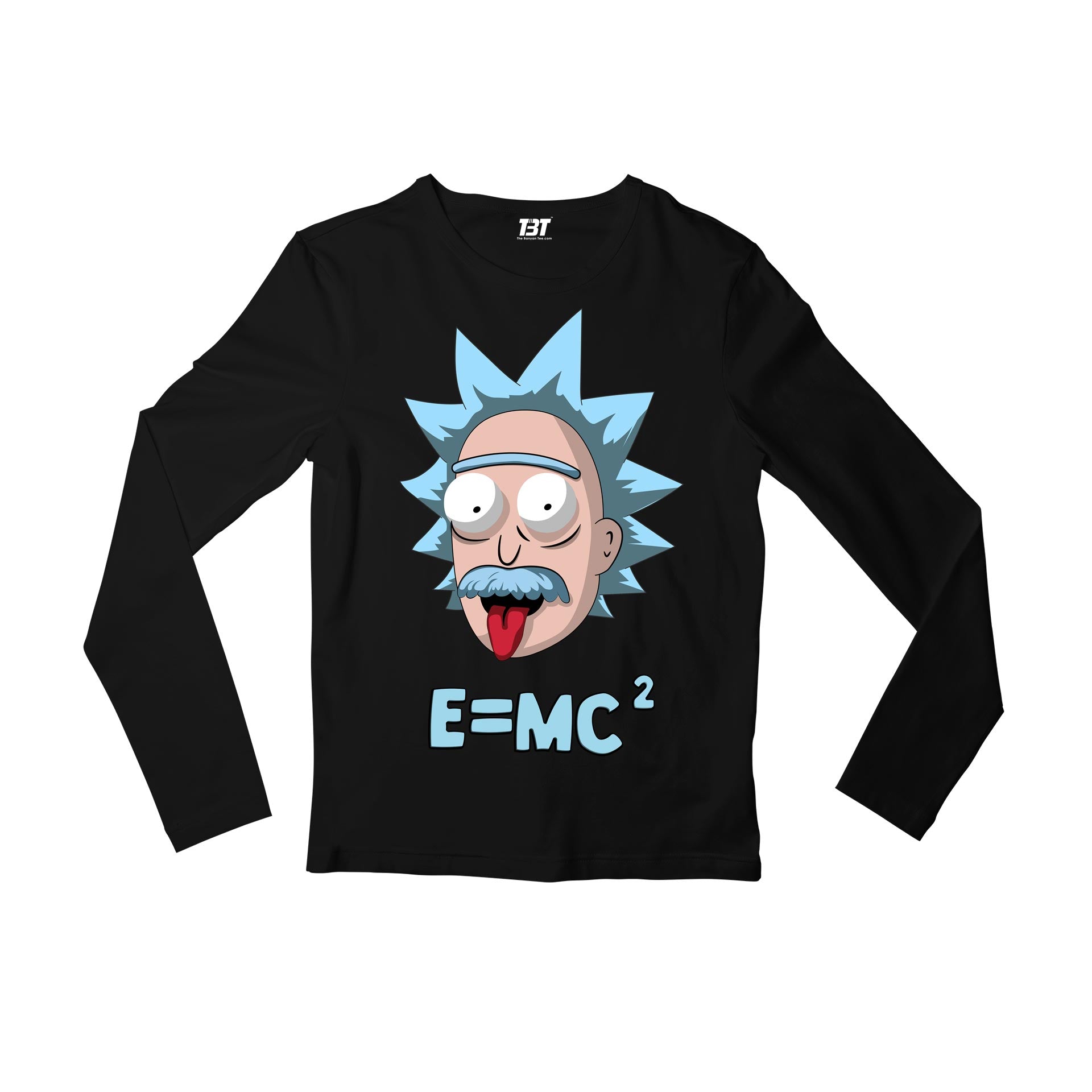 rick and morty genius full sleeves long sleeves buy online india the banyan tee tbt men women girls boys unisex black rick and morty online summer beth mr meeseeks jerry quote vector art clothing accessories merchandise
