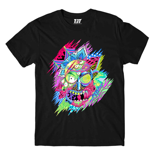 rick and morty fan art t-shirt buy online india the banyan tee tbt men women girls boys unisex black rick and morty online summer beth mr meeseeks jerry quote vector art clothing accessories merchandise