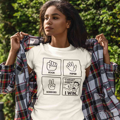 T shirt - Rock Paper Scissors