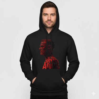 bryan adams run to you hoodie hooded sweatshirt winterwear music band buy online india the banyan tee tbt men women girls boys unisex black