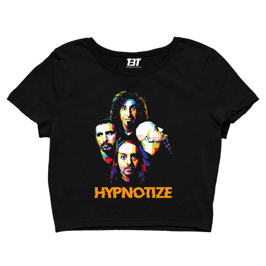 system of a down hypnotize crop top music band buy online india the banyan tee tbt men women girls boys unisex black